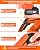 Saker Cordless Snow Shovel Electric - 22V Brushless Snow Blower with 5.0 Battery & Charger - 12" Width 20FT Throwing Distance Lightweight Snow Remover for Driveway, Sidewalk, Patio, Deck (1 Battery)