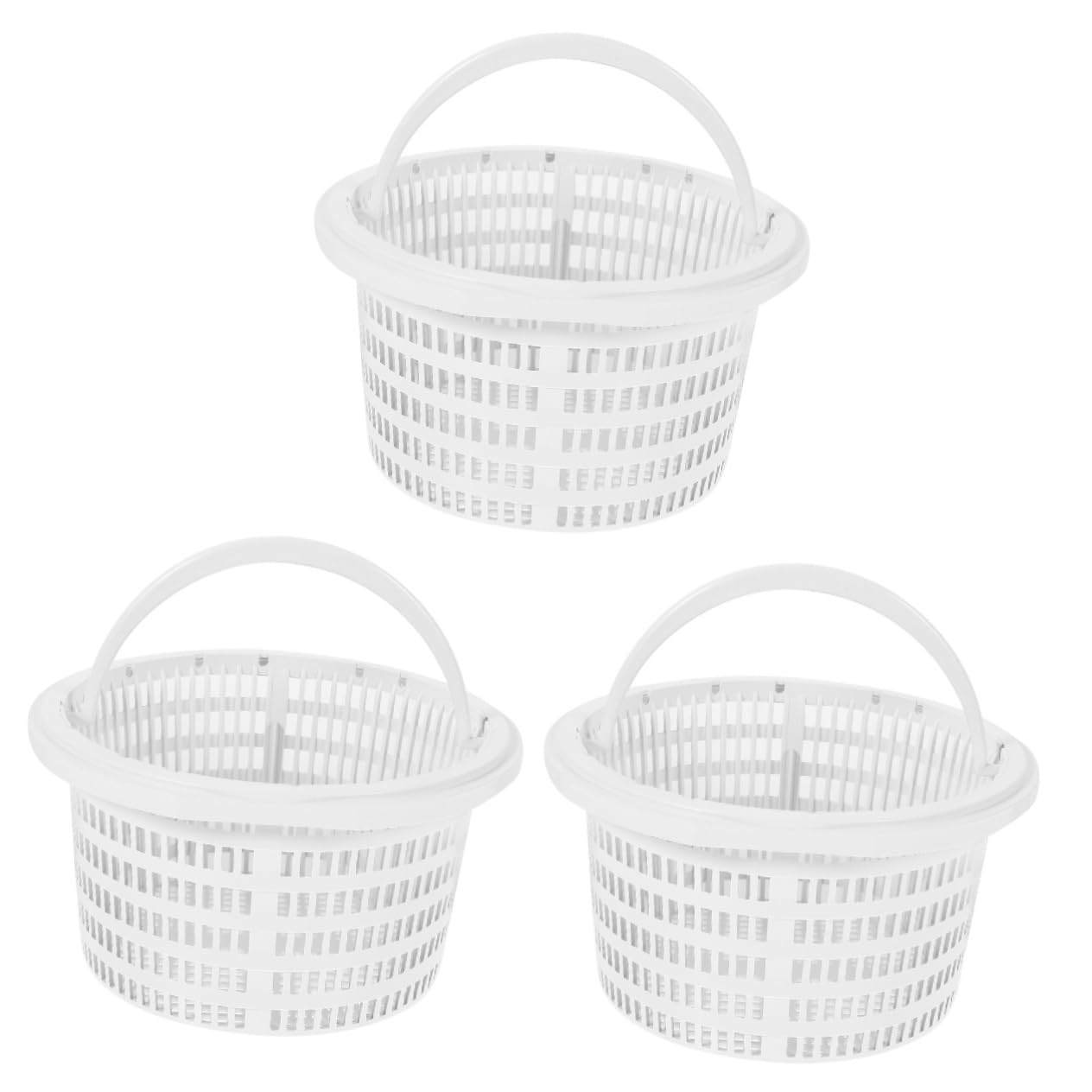 BESPORTBLE 3piezas Cesta De Filtración para Skimmer De Piscina De Cesta De Compatible Filtros para Enterradas para Limpiar Residuos y Debris