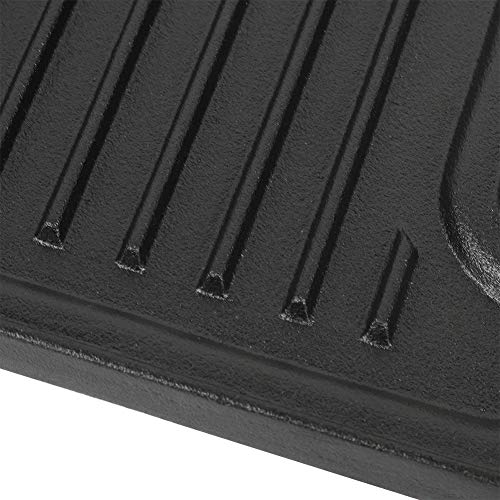 2 Pezzi Piastra in Ghisa per Barbecue, Piastra per...