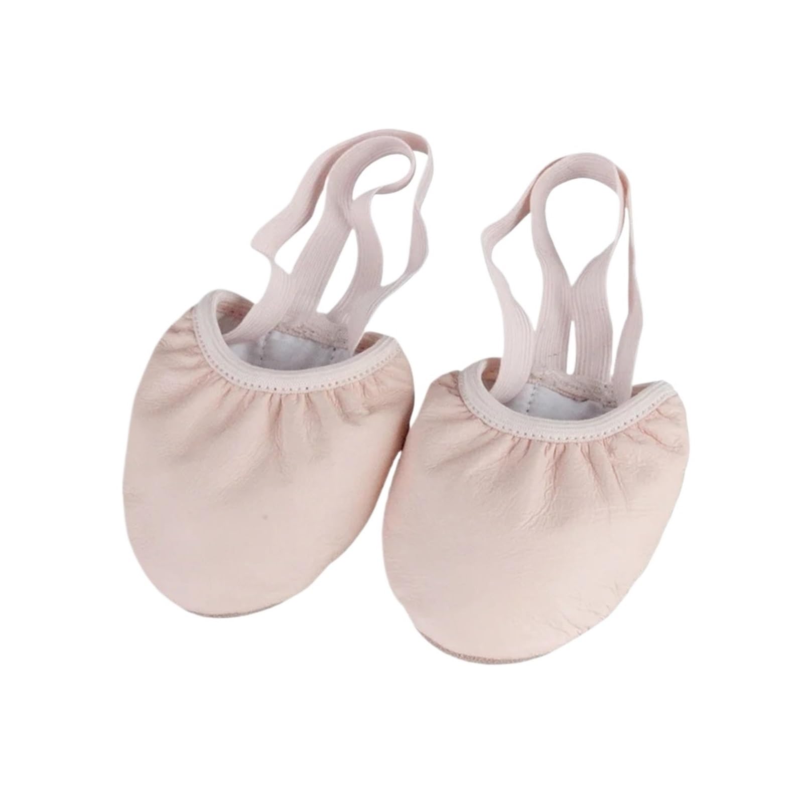 BGHYJKOL Half Sole Dance Shoes Women Half Sole Leather Ballet Dance Toe Shoes Pointe(Leather,41(2XL))