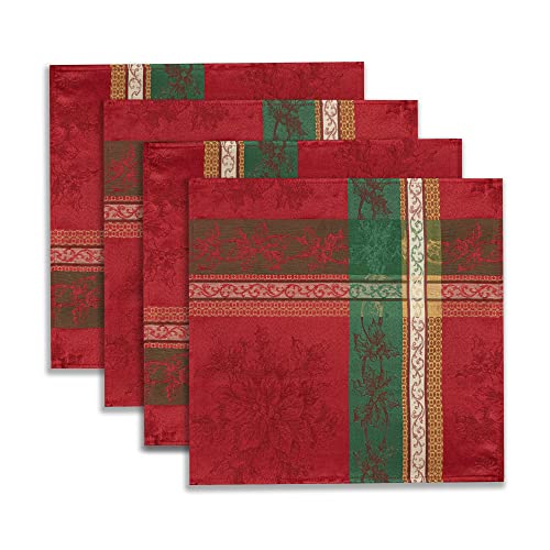Servilletas de Tela Benson Mills Holiday Legacy 18" x 18" Set 4 miniatura 3