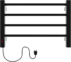 Casuli Toalheiro Termico Quadratto Uno 127V Esquerdo - Preto