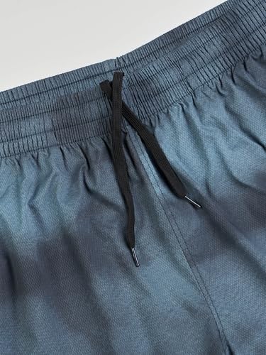 Image of TECHNOSPORT Men's Regular Fit All Over Print Stretchable Shorts with Quick Dry, Anti Odour for Gym, Sports and Regular Use