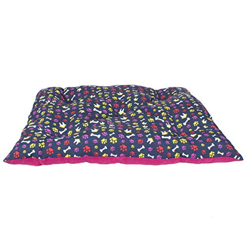 Colchonete, Agridoce Pet, Florida Casinha - P - Marinho (Larg 36 x Alt 10 x Prof 50cm)