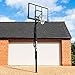 FORZA Basketball Post & Hoop [Socketed] | Adjustable Basketball Hoop | Outdoor Basketball Hoop & Post System | Basketball In-Ground Hoops & Goals | Basketball Hoop Outdoor (56in x 37in Backboard)