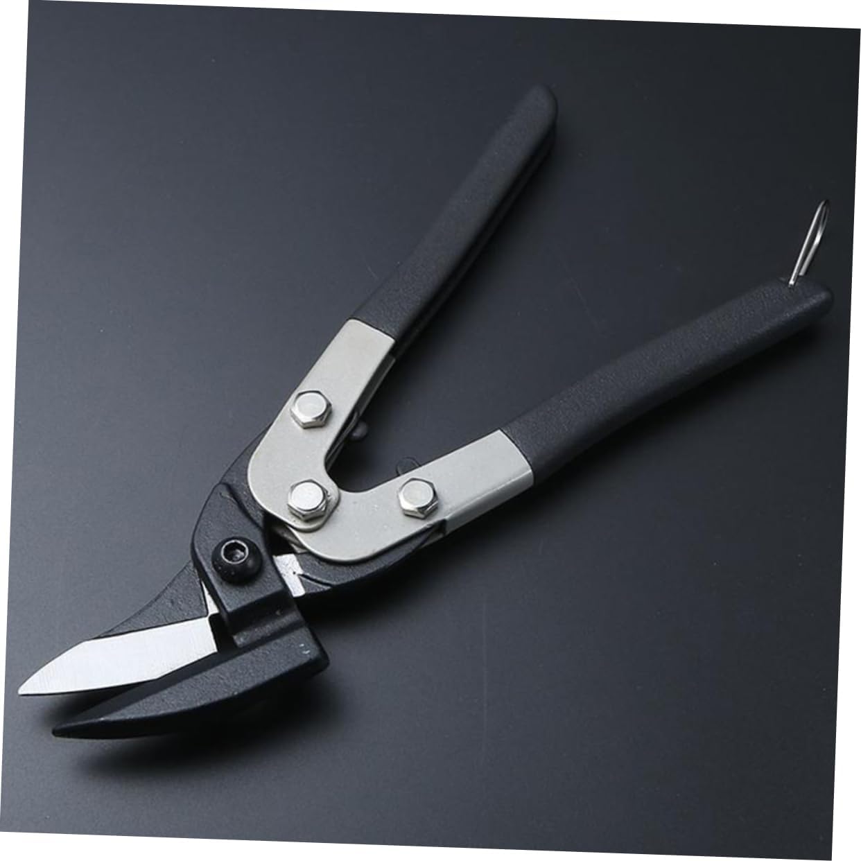 High Frequency Heat Treated Tin Snips Industrial Iron Shears Sharp Cutting Anti-skid Comfortable Handle