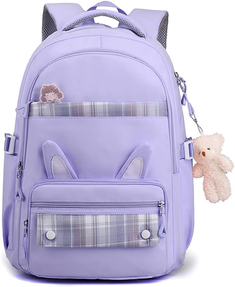 TABORA Kids Backpack Little Girls Cute Personalized Book Bags