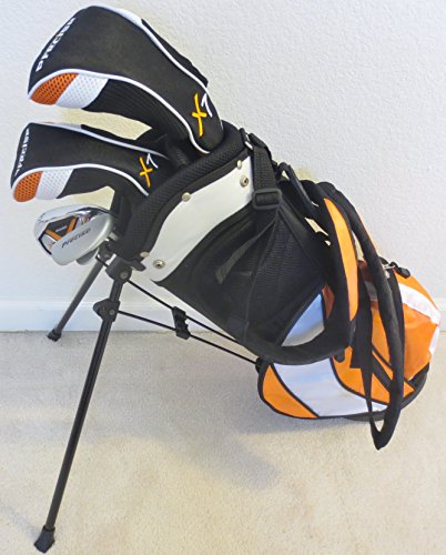 Boys Golf Set Clubs With Stand Bag For Children Ages 3-6 Cool Orange Color Premium Jr Kids Junior Professional Quality #TOP19