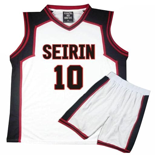 3D Kuroko No Basket Basuke Cosplay Uniforme SEIRIN Baloncesto Jersey Número 10 11 Kagami Taiga Ropa Deportiva Camisetas Pantalones Cortos Conjunto De Disfraz | Ya disponible en tu tienda friki favorita! En mundofriki.es!