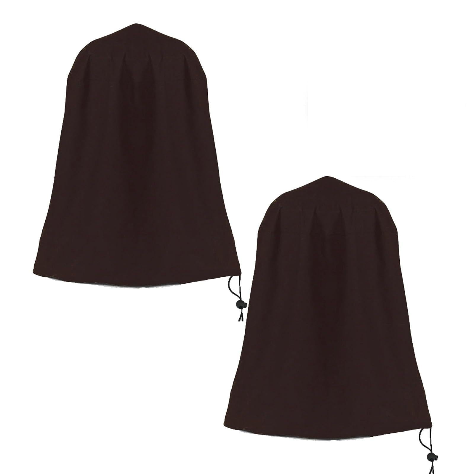 Funda para fuente de exterior y estatuas de jardín para proteger terrazas del invierno negro