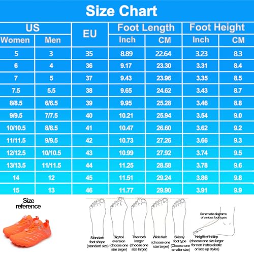 Image of Hike Barefoot Shoes Women Men Pro Water Footwear Wide Toe Box Non-Slip Unisex Athletic Outdoor Running Shoes