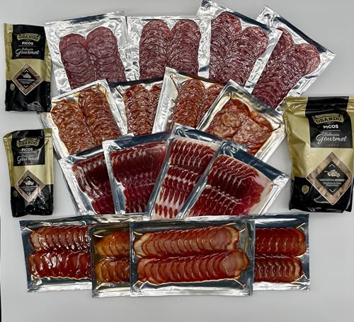 Cesta Gourmet Para Regalar,Lote De Ibéricos Loncheados,Gourmet Box Zamora-Jamón,Lomo,Chorizo,Salchichón Pack 1600gr. Cesta Gourmet Para Regalar,Lote De Ibéricos Loncheados,Gourmet Box Zamora-Jamón,Lomo,Chorizo,Salchichón Pack 1600gr.