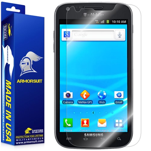 ArmorSuit MilitaryShield Screen Protector for Samsung Galaxy S2 (T-Mobile US Version) - [Max Coverage] Anti-Bubble HD Clear Film