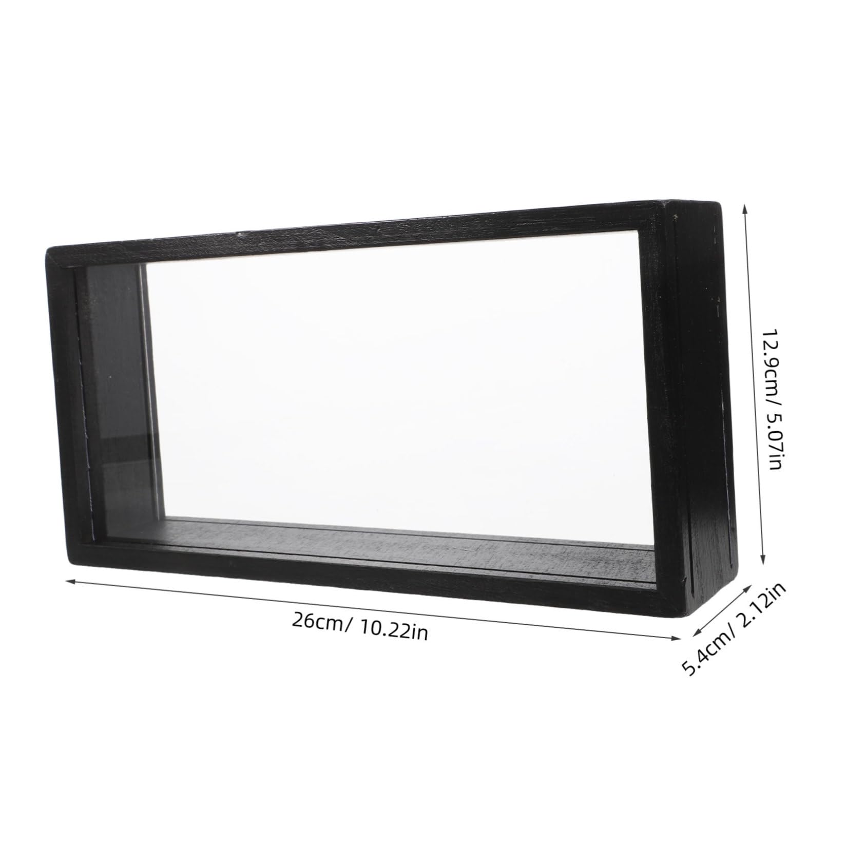 HOMOCONO Butterfly Specimen Display Box Flower Pressed Artwork Frame Kids Art Frame Acrylic Display Case Home Decor Aesthetic