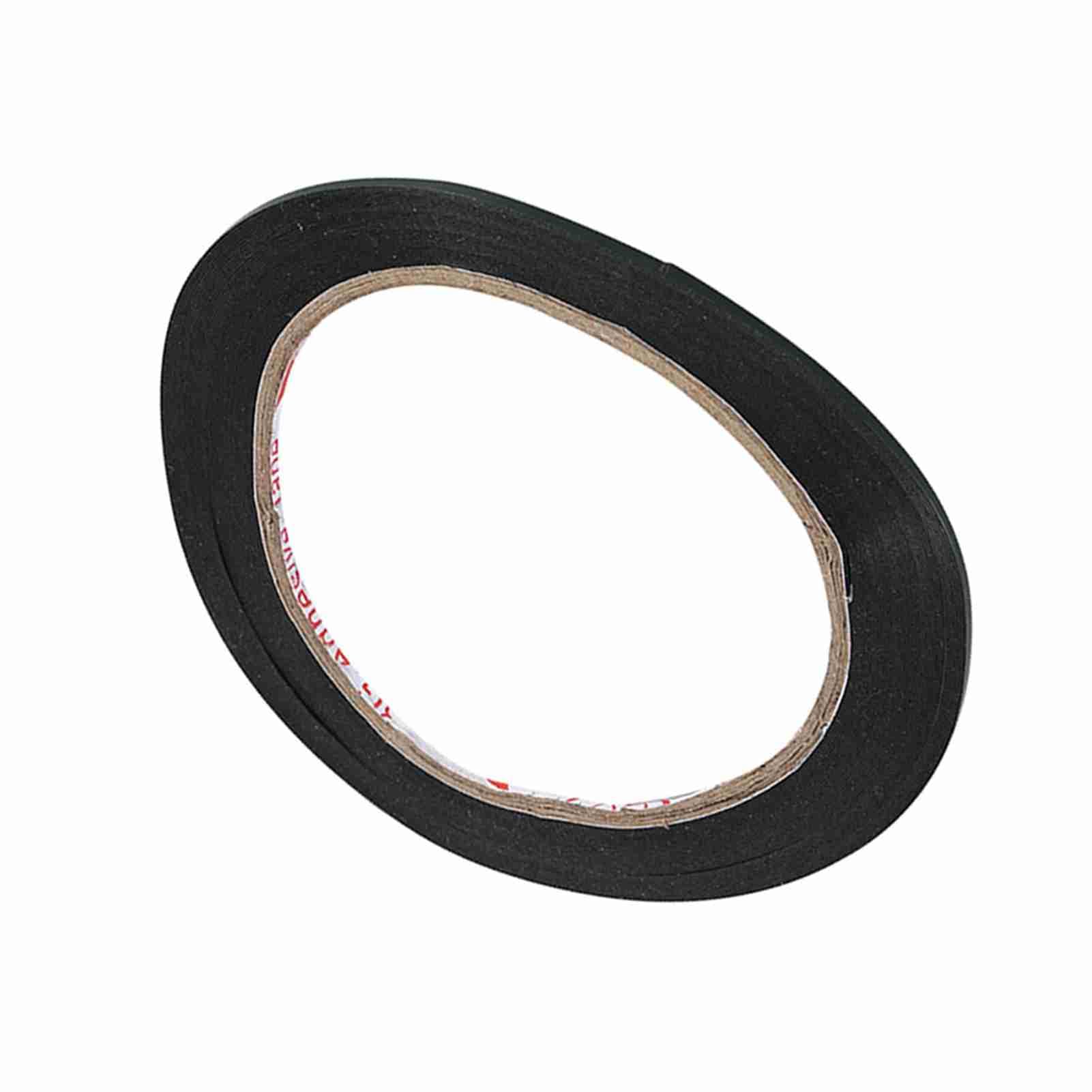 Marhynchus 10M 2mm Black Strong Sticky Double Sided Foam Tape Roll for Repairing Cellphone, Blackboard