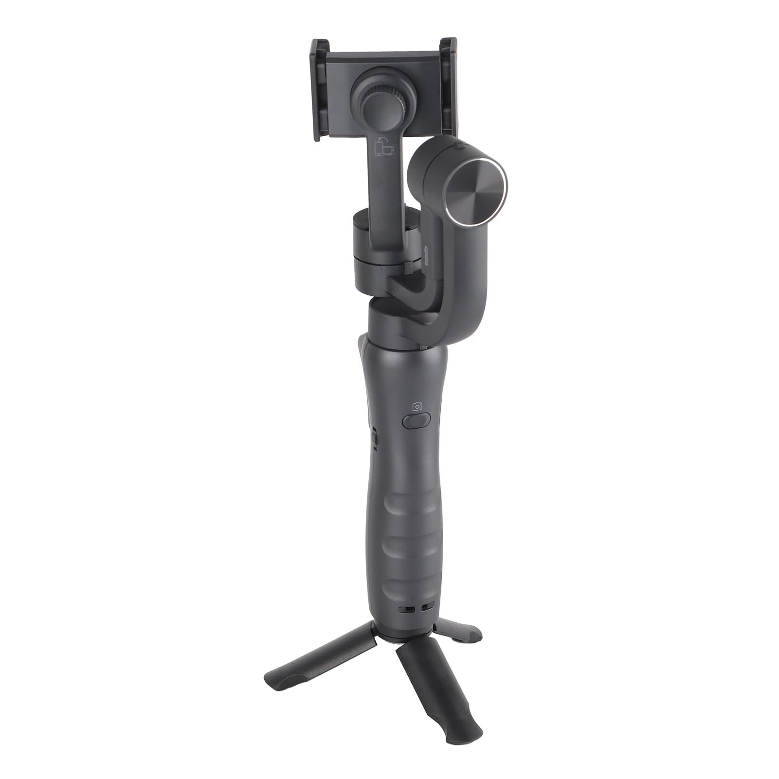 AMONIDA S5 Estabilizador de Cardán Portátil de 3 Ejes para Grabación de Video con Antivibración para Uso en Exteriores Negro 715 G