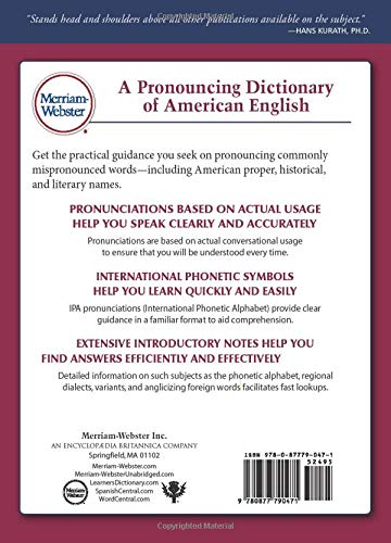 A Pronouncing Dictionary of American English - Image 2
