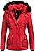 Produktbild Marikoo Damen Winter Jacke Steppjacke Vanilla Rot Gr. M
