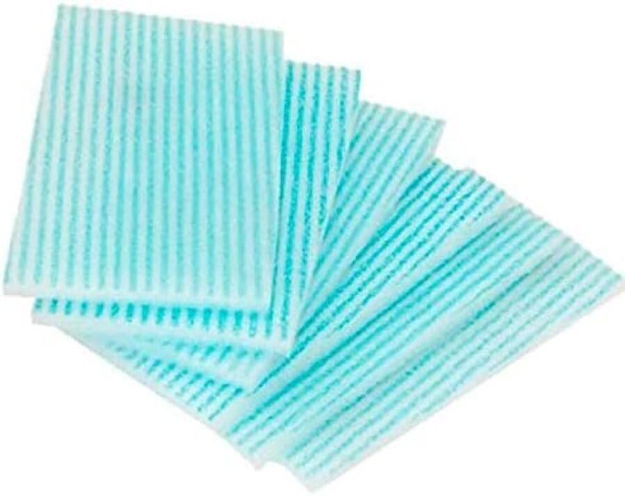 Villaclinic 240 ESPONJAS JABONOSAS DESECHABLES para niños y adultos, higienica, de un solo uso (pack 240 unidades) fáciles de usar, (10 paquetes de 24 unidades)