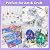 LET'S RESIN 1/2 Gallon Casting Epoxy Resin,Bubble Free & Crystal Clear Epoxy Resin Kit,2 Part Resin and Hardener for Jewelry Making,Crafts,Tumbler,Art