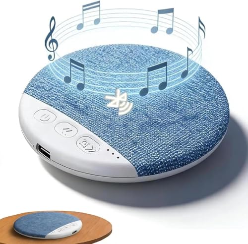 2026 New Sleep Pillow Speaker, Bone Conductions Under Pillow Sleep Speaker, Bluetooth Pillow Speaker, with White Noise Timer Wireless Sleep Aid with Stereo Bass Private Sleep Headphones for Adult