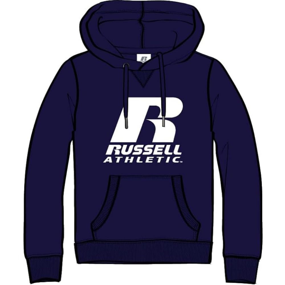 Russell Athletic A00711-NA-190 R HOODY Sweatshirt Men's NAVY Size S