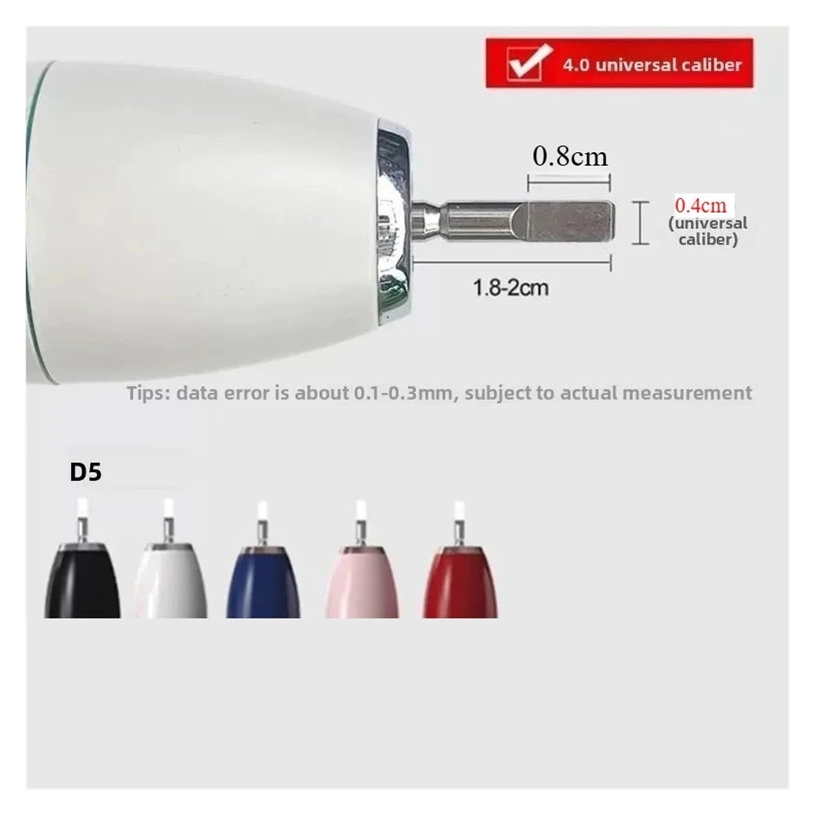 Generico 8pcs Testine, Compatibile Con Doxo, D5 D5S D8 D8X