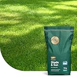 MRS Grassamen Schattenrasen Premium – 10 kg für 500 m² – Für Schatten und Sonne – Verhindert Moosbildung – Geeignet für Aussaat und Reparatur – Mit Hydroboost-Beschichtung