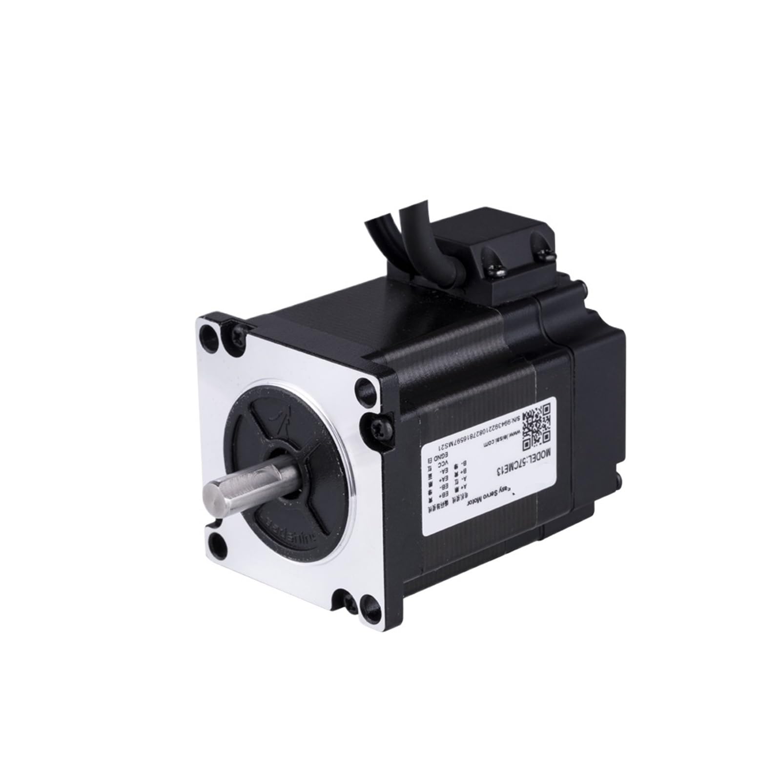 motor paso a paso Motor paso a paso Nema 23 (57CME13) de bucle cerrado de 1,3 Nm y 4 A, 74 mm con codificador for fresadora de grabado CNC