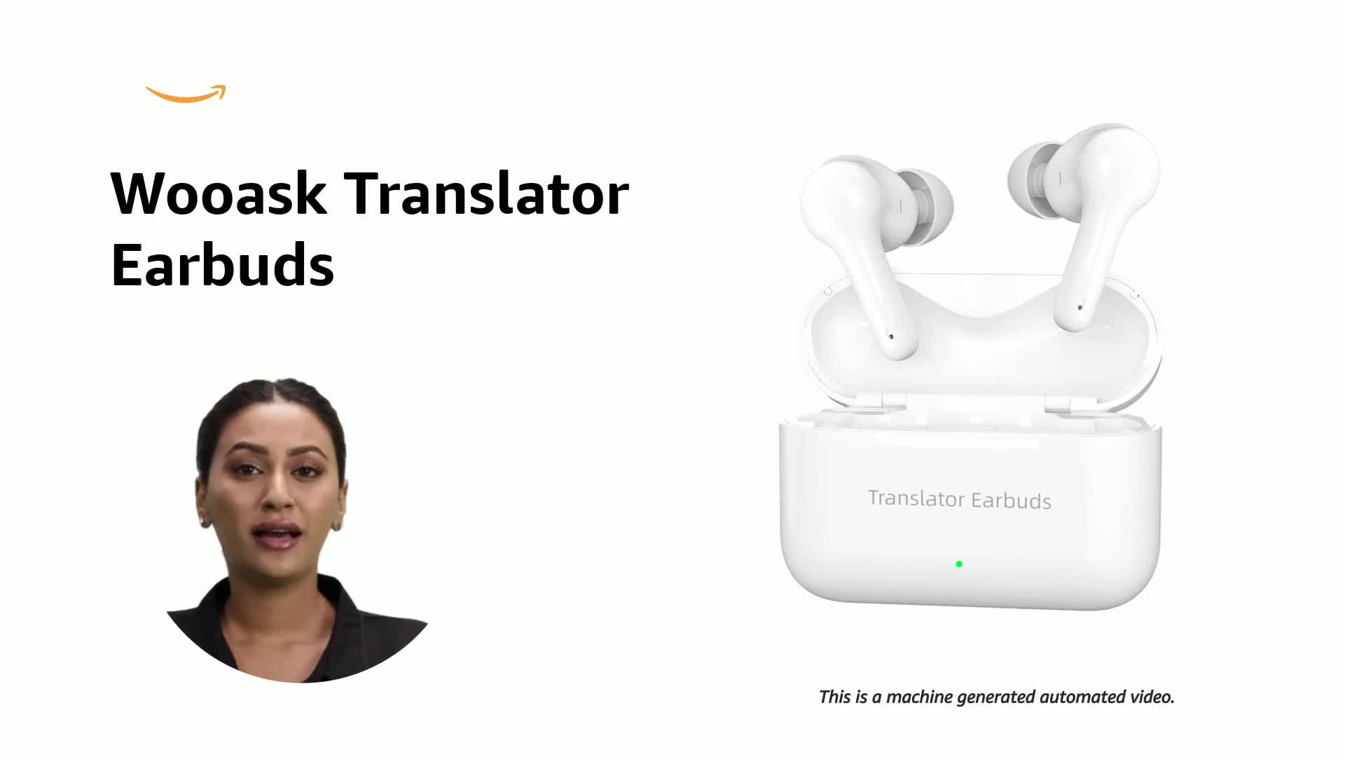 Wooask Translator Earbuds M6 Online Translation 71 Languages and
