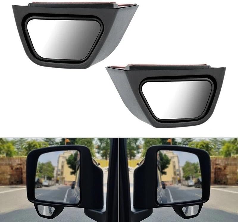 Generic Side Blindspot Mirror Car Blind Spot Assist Mirror Wide Angle Mirror Rearview Mirror for Suzuki for Jimny Jb64 Jb74 2019 2020 Blindspot Mirrors