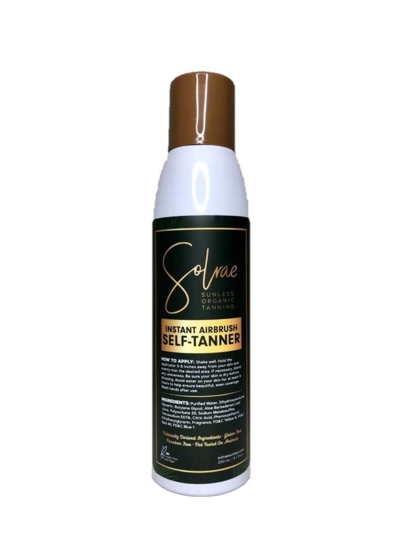 Solrae Sunless Organic Tanning Spray 7 Ounces