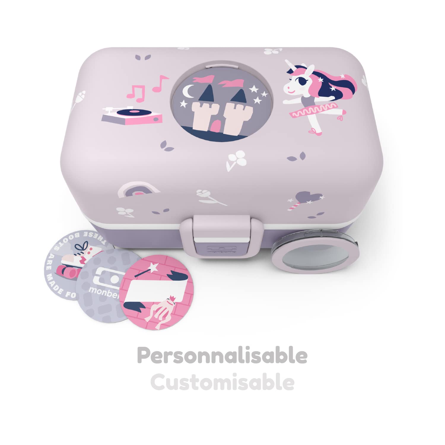 Boîte à Goûter Pokémon - 18x13x5 Cm - Sans BPA - Pour Enfants - École, Pique-nique, Lunchbox