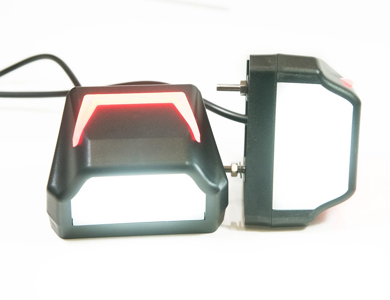 2 x Lampada da targa LED Neon 12 V 24 V con omologazione E Lampada da targa Auto SMD Posteriore Coppia