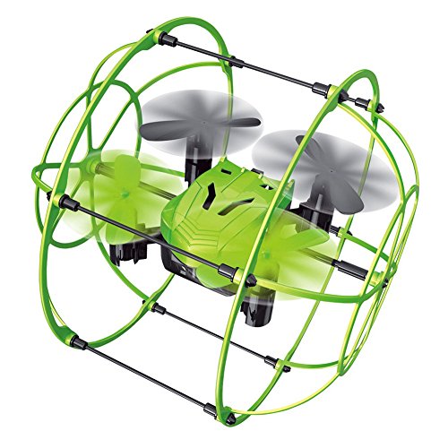 Enjoydeal Mini RC Drone 2.4GHz Remote Control Sky Walker Climbing Wall Aircraft 6 Axis Quadcopter Drone Green