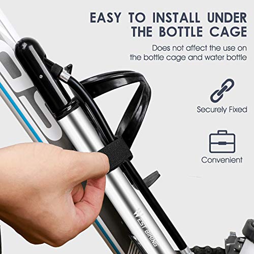 pedkit Bomba portátil para bicicleta Bomba de ar de ciclismo Bola de brinquedo inflador de pneus Min