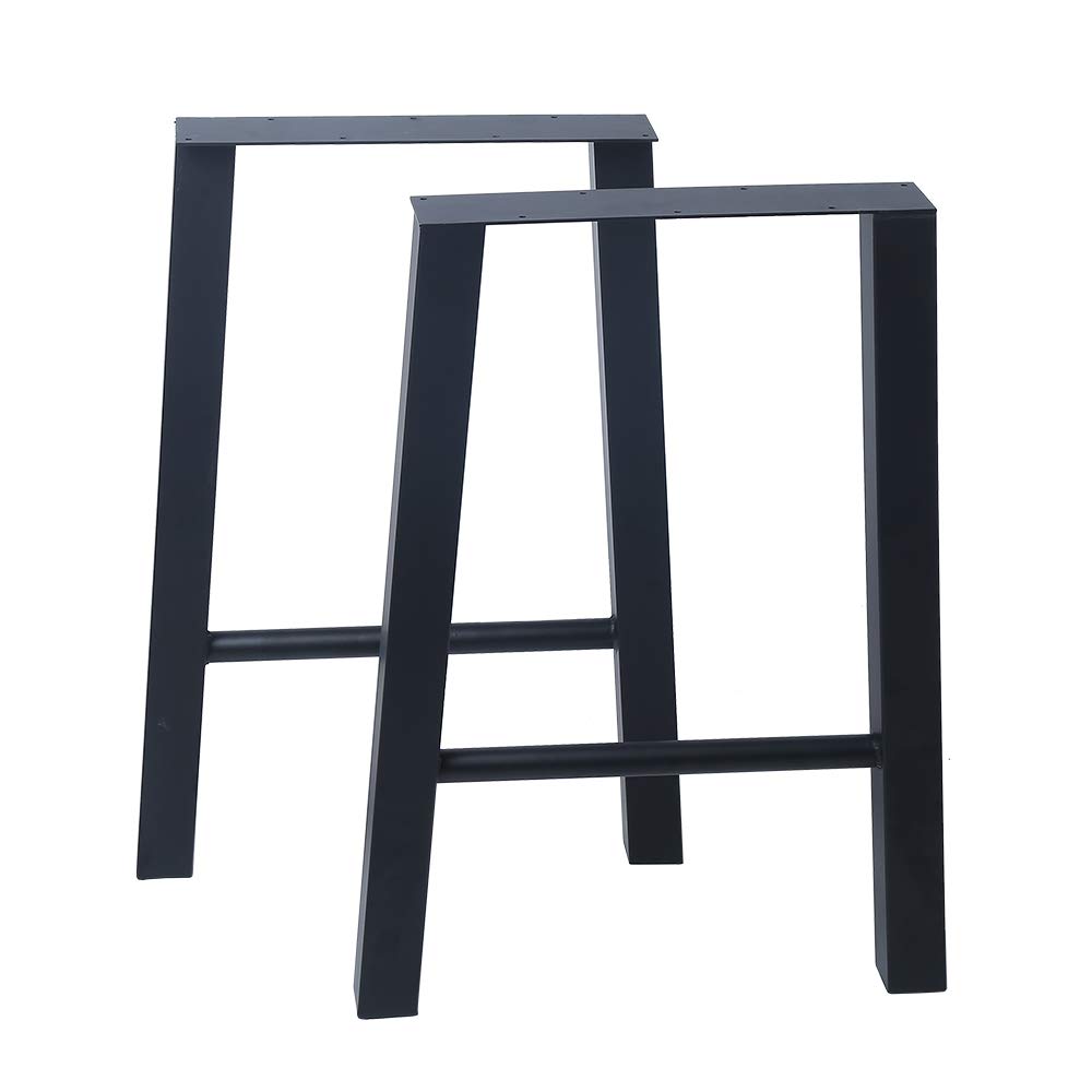 Buy Metal Furniture Legs 28''Height 17.7''Wide,Black Cast Iron Coffee