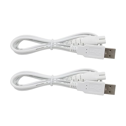 Cable de carga de repuesto para hilo dental NicwellInsmartNicefeelFairywillTovendorYafexHangsun, cable de carga, paquete de 2 unidades