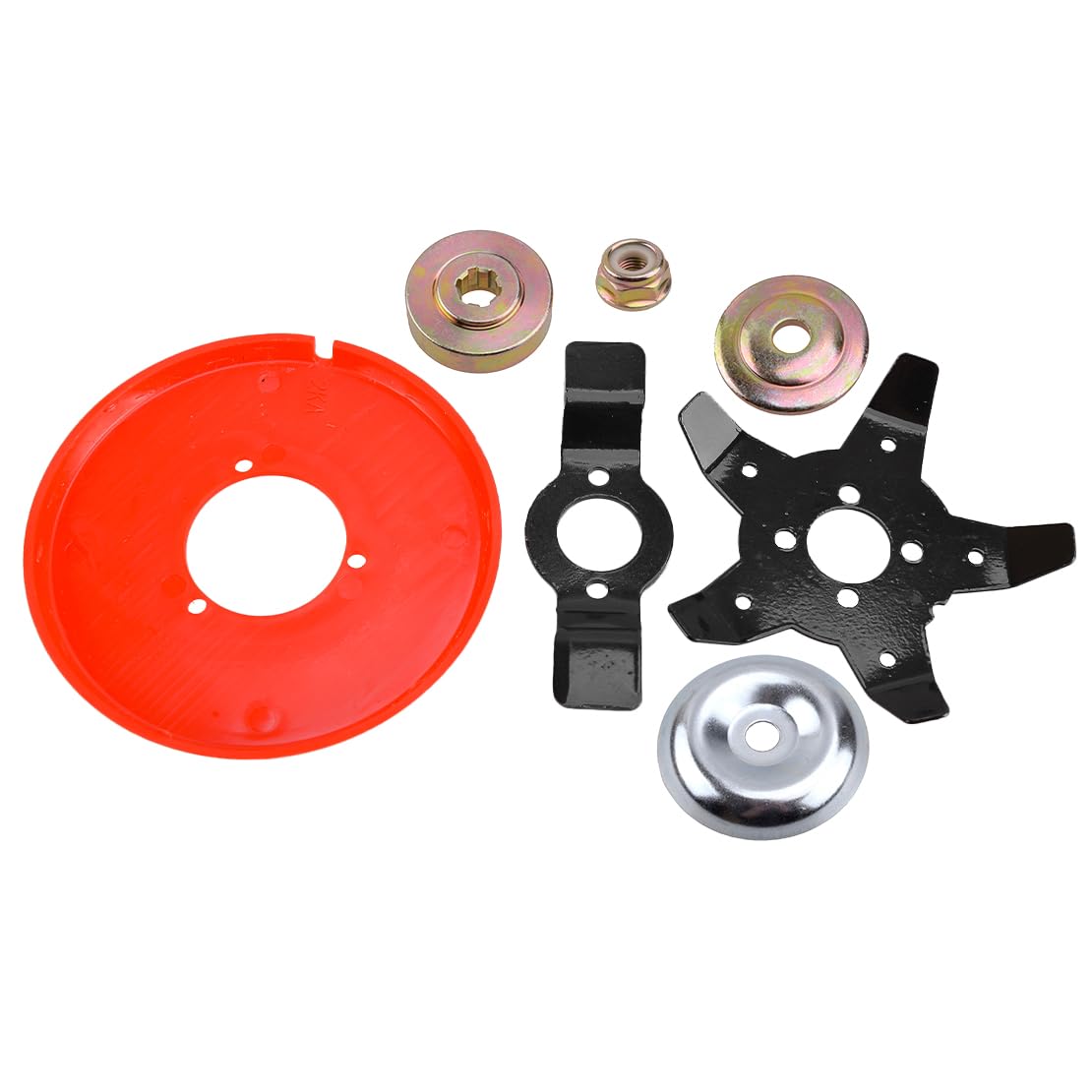 Kits de cuchillas de placa de desbrozador, cortadora de césped, accesorios de corte