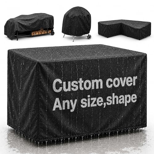 Custom outdoor patio furniture covers outdoor bench covers waterproof/dust suitable for industrial or equipment 420D and 600D Oxford cloth/cambric fabric