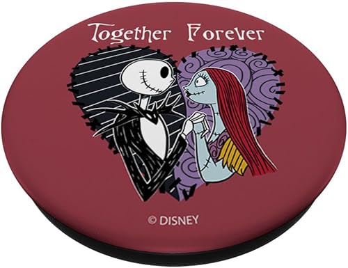 Miniatura 7 de Disney Jack y Sally Forever PopSockets MagSafe PopGrip de The Nightmare Before Christmas para iPhone