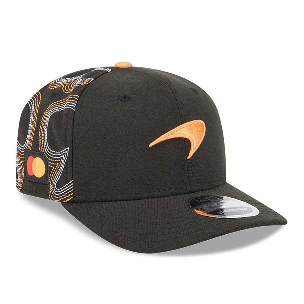 New Era McLaren F1 Team, Official 2025 Merchandise, Austin Texas USA GP Special Edition, Team Baseball Cap