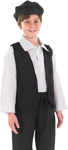 Miniatura 2 de Fun Shack Disfraz de niño victoriano, disfraz victoriano para niños, disfraz victoriano para niños, disfraz victoriano para niños