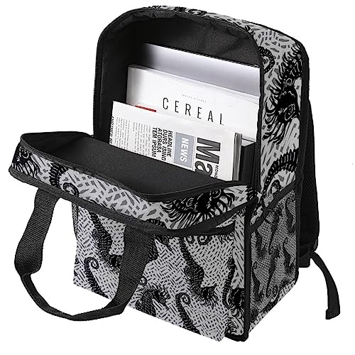 Sac à dos hippocampe enfant pour l'école et les sorties de loisirs - 3