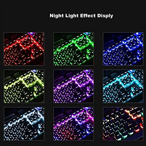 Teclado Gamer Feiyx con Luz RGB USB miniatura 6