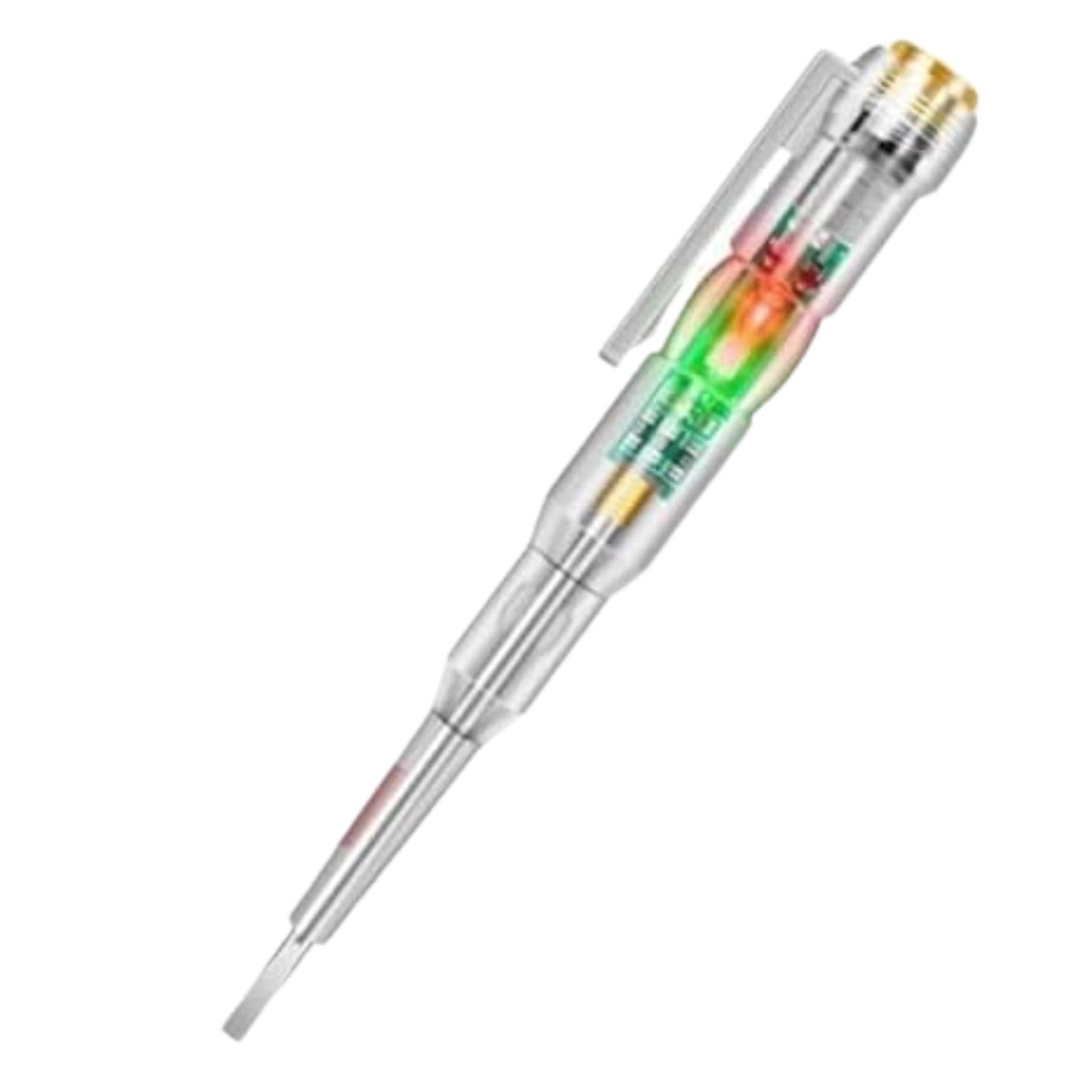Light Screwdriver Tester Pen Multifunction Dual High Brightness Intelligent Voltage Tester for Electric Power Testing and Home Maintenance Electrical Circuit Repair Tool-image-48