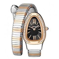 Interlaced rose gold-black