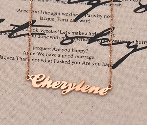 Personalized Custom Best Friend Name Necklace Jewelry for Her2