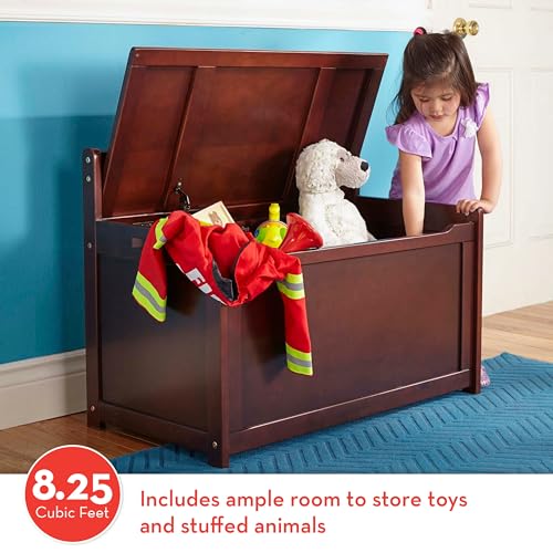 Melissa & Doug Wooden Toy Chest - Espresso - Image 3