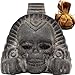 ITZCOEHUA Real Screaming Aztec Death Whistle (Obsidian Black) - lauteste authentische menschliche Klangschreie über 125 Dezibel The Klan günstig Kaufen-ITZCOEHUA Real Screaming Aztec Death Whistle (Obsidian Black) - lauteste authentische menschliche Klangschreie über 125 Dezibel